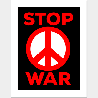 Stop War Posters and Art